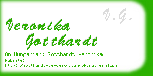 veronika gotthardt business card